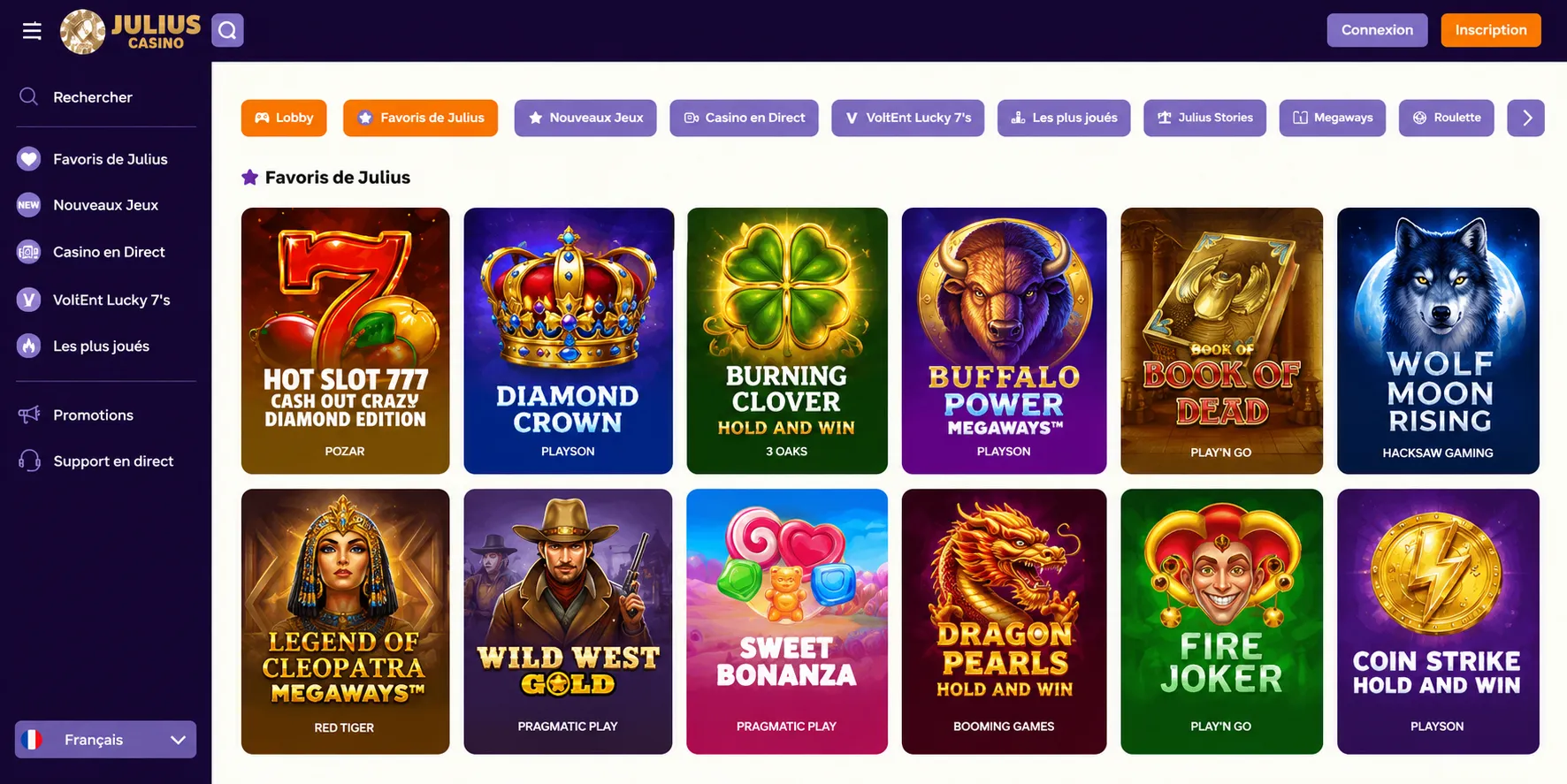 Julius casino app sur Android — installation rapide via APK